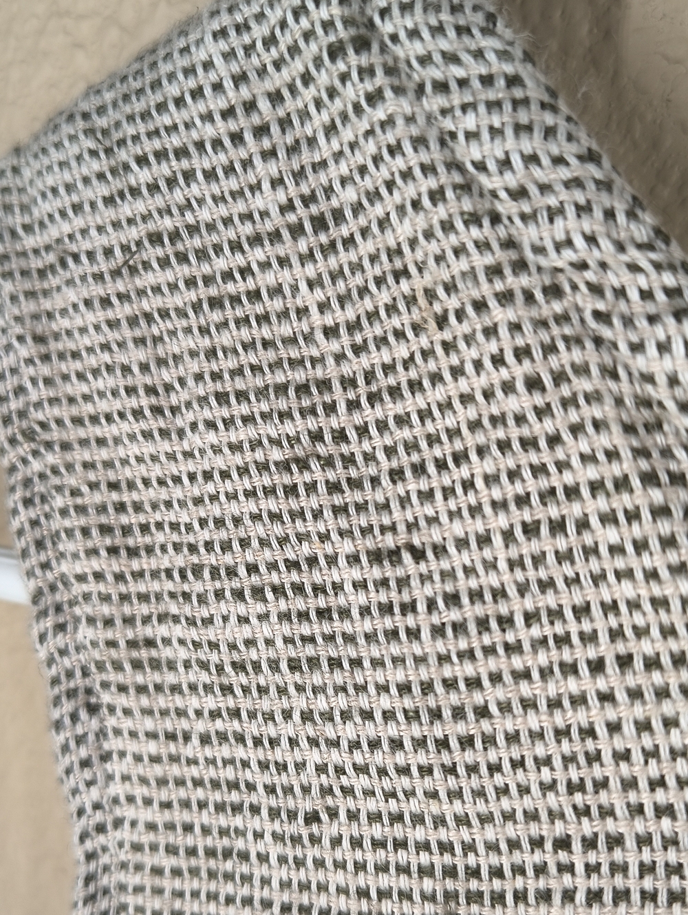 FLAX Natural Beige Linen Pocket Tank Top - Picture 5 of 7
